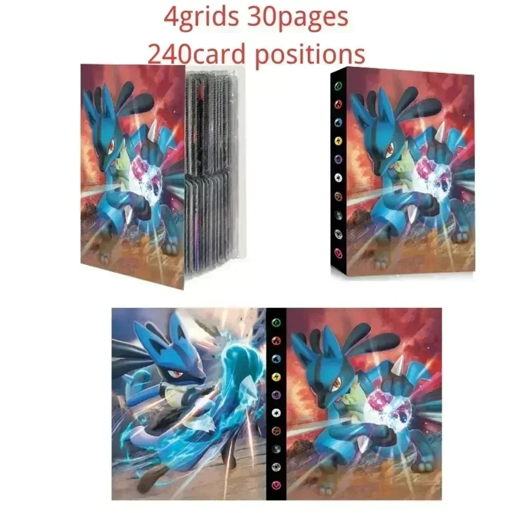 Pokemon 2024 Charizard & Mewtwo Card Holder Binder