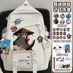 Zaino Naruto – Sasuke Black & White