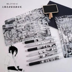 Set 6 Penne Gel Naruto – Uchiha Itachi Edition