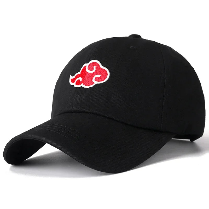 Naruto Cotton Cap – Logo Uchiha & Akatsuki