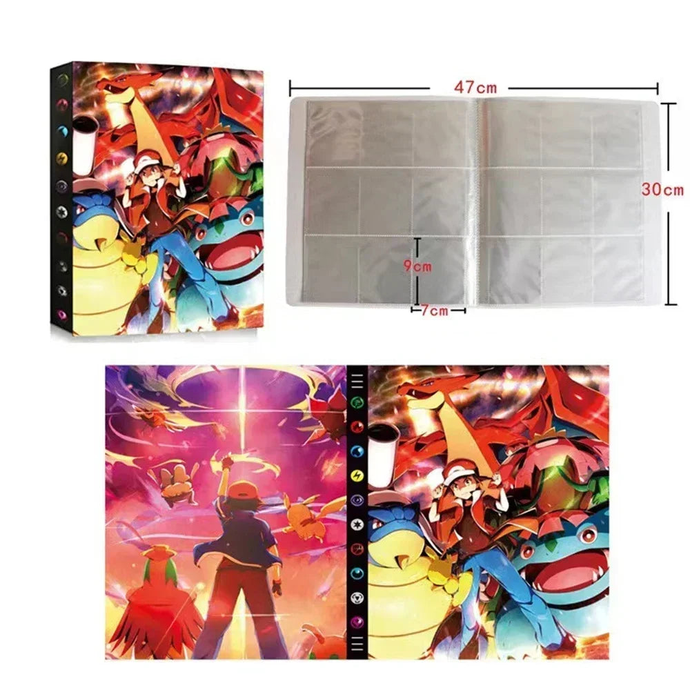 Pokemon 2024 Charizard & Mewtwo Card Holder Binder