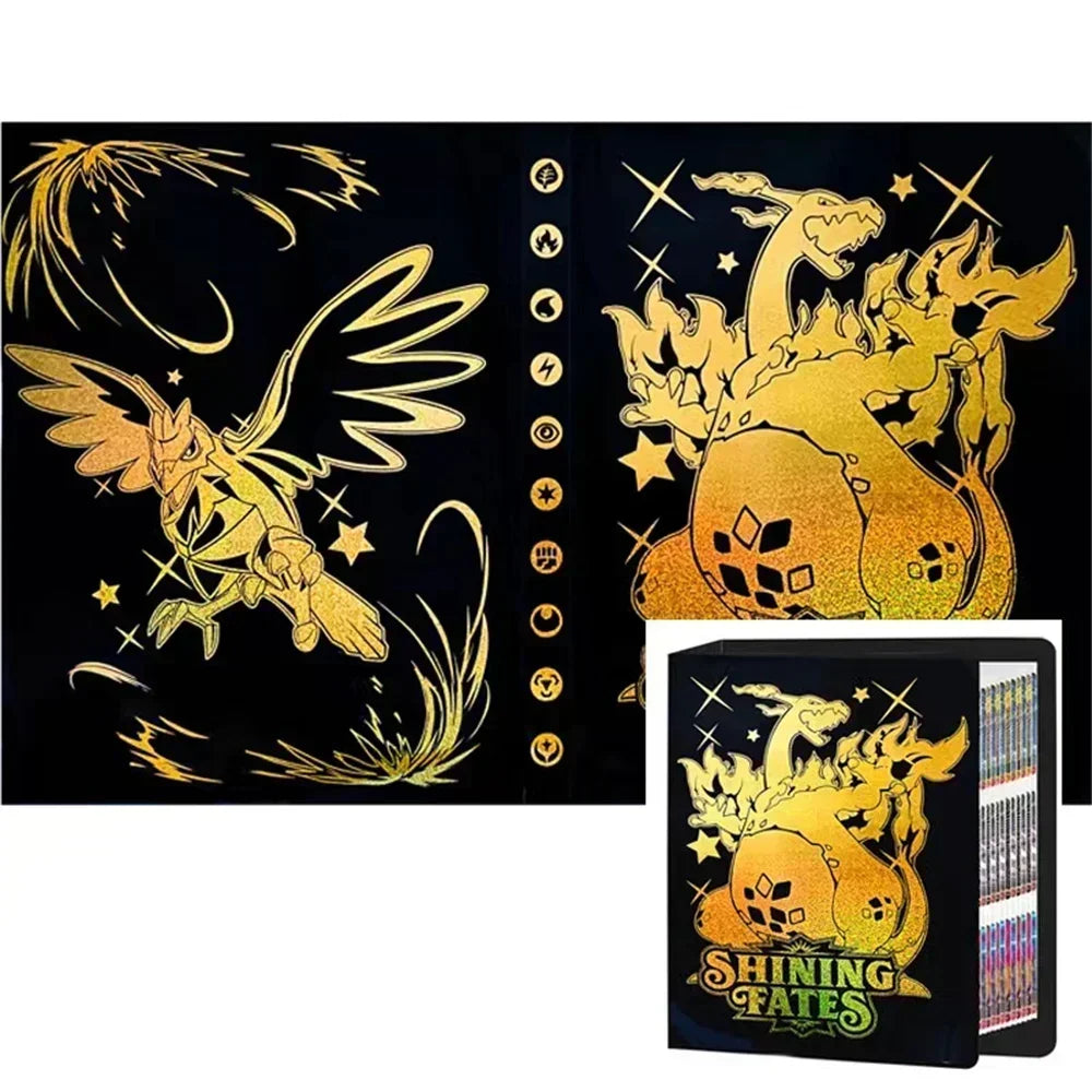 Pokemon 2024 Charizard & Mewtwo Card Holder Binder