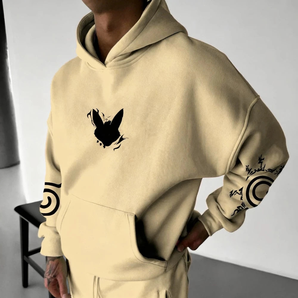 Naruto Anime Printed Jumper 2025 – Harajuku Style Oversized Sweater