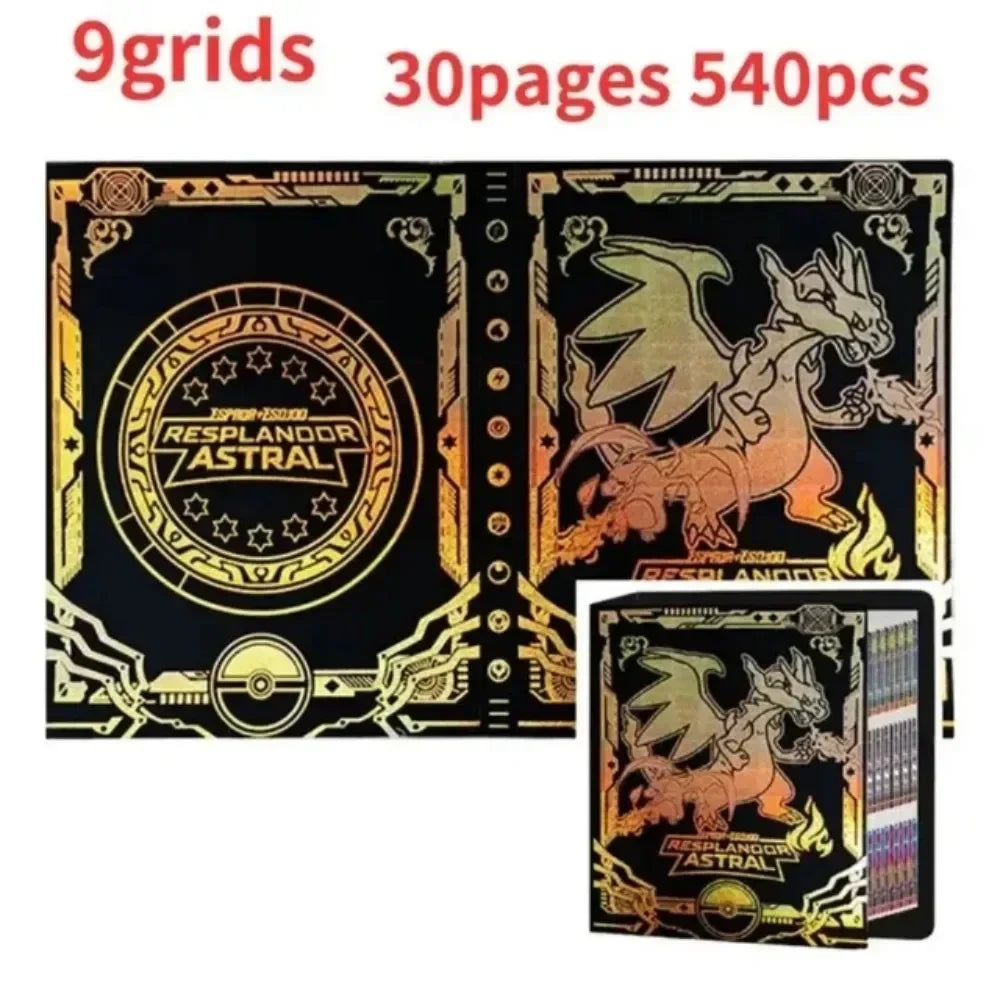Pokemon 2024 Charizard & Mewtwo Card Holder Binder