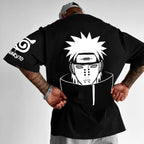 Naruto Summer T-shirt – Stile Giapponese, Stampa Unica