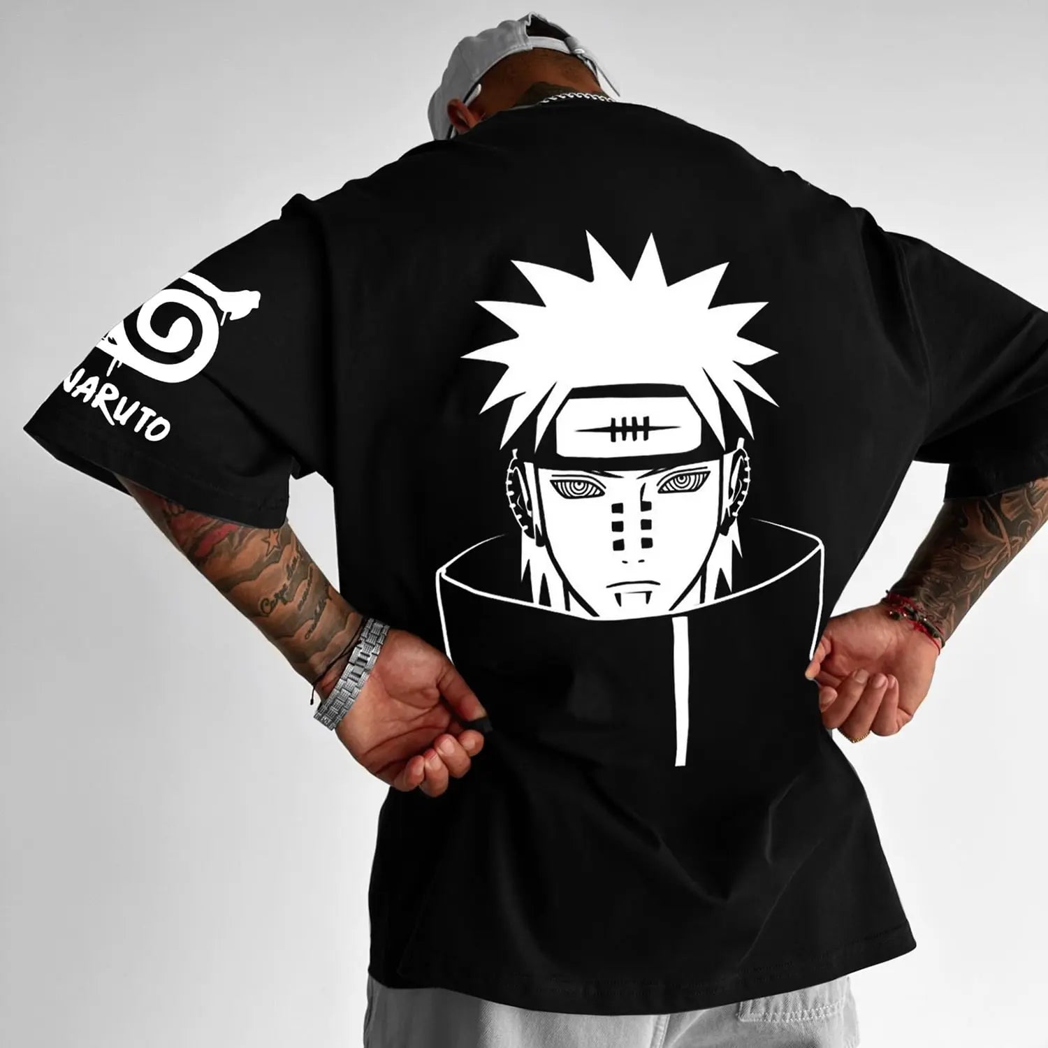 Naruto Summer T-shirt – Stile Giapponese, Stampa Unica