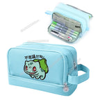 Anime Pokémon Student Pencilcase – Astuccio Cartoon Pikachu per Bambini e Ragazzi