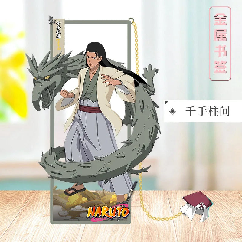 Segnalibro in Metallo Naruto – Design Geometrico | Accessorio da Collezione