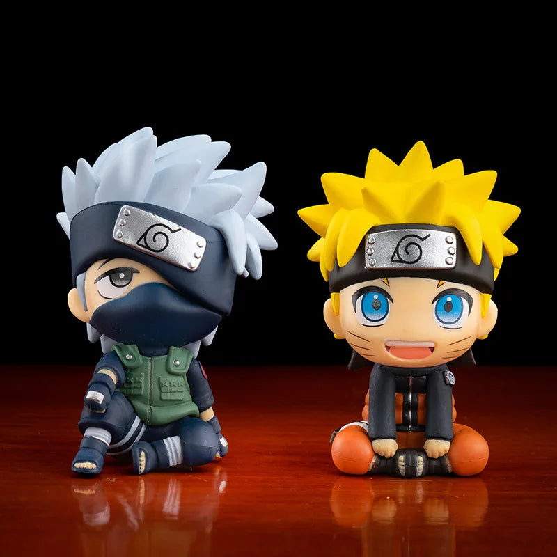 Figura Naruto Anime – Naruto, Sasuke, Kakashi, Itachi | Modello in PVC 9 cm