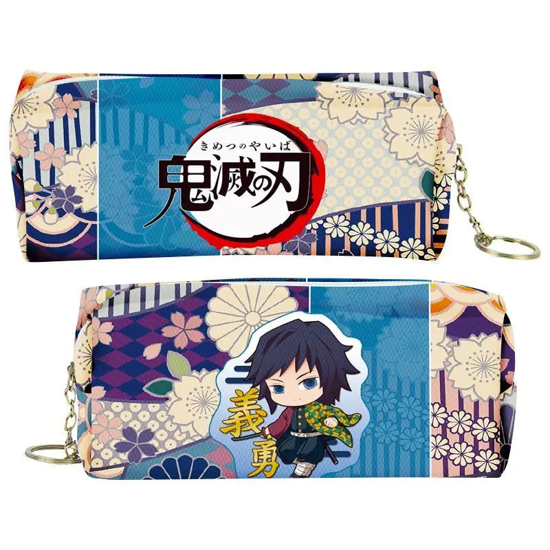 Demon Slayer Cartoon Animation Pencil Case – Nezuko, Mitsuri, Butterfly Ninja