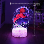 Lampada 3D LED Anime Demon Slayer – Tanjirou, Nezuko, Zenitsu