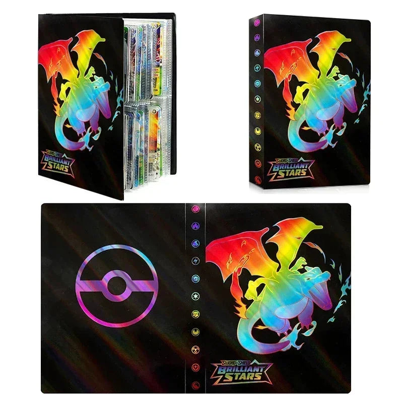 Pokemon 2024 Charizard & Mewtwo Card Holder Binder