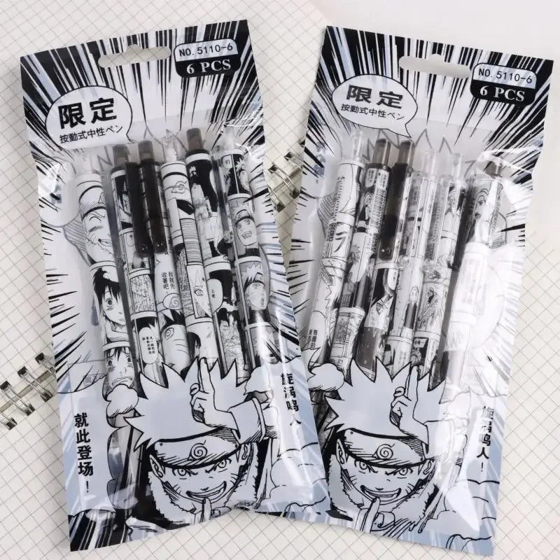 Set 6 Penne Gel Naruto – Uchiha Itachi Edition