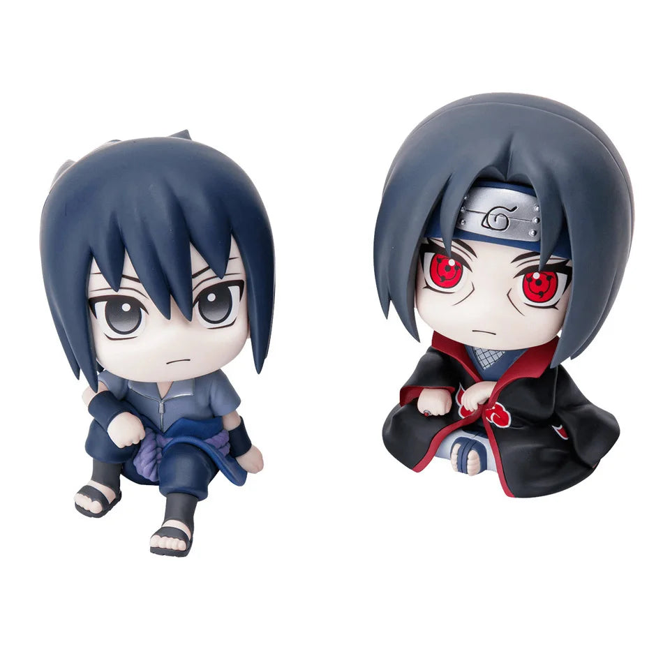 Figura Naruto Anime – Uzumaki, Sasuke, Kakashi, Itachi | Modello in PVC 10 cm