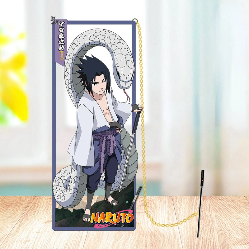 Segnalibro in Metallo Naruto – Design Geometrico | Accessorio da Collezione