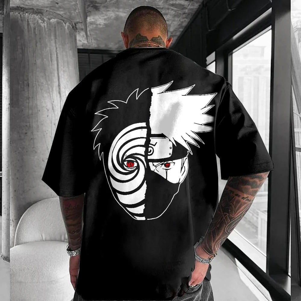 Naruto Oversized Anime T-Shirt – Streetwear Estivo