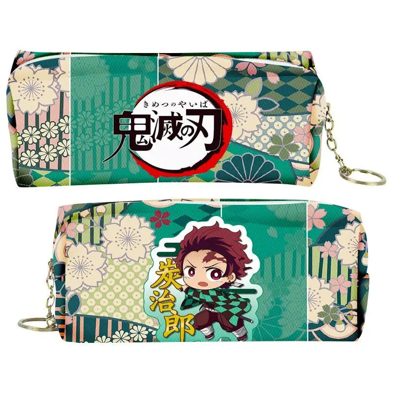Demon Slayer Cartoon Animation Pencil Case – Nezuko, Mitsuri, Butterfly Ninja