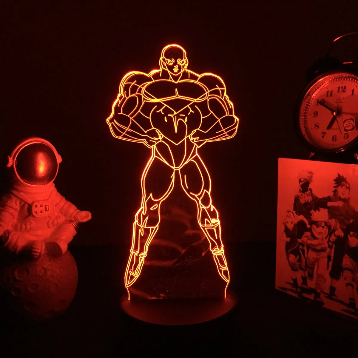 Lampada LED 3D Dragon Ball – Super Saiyan Goku
