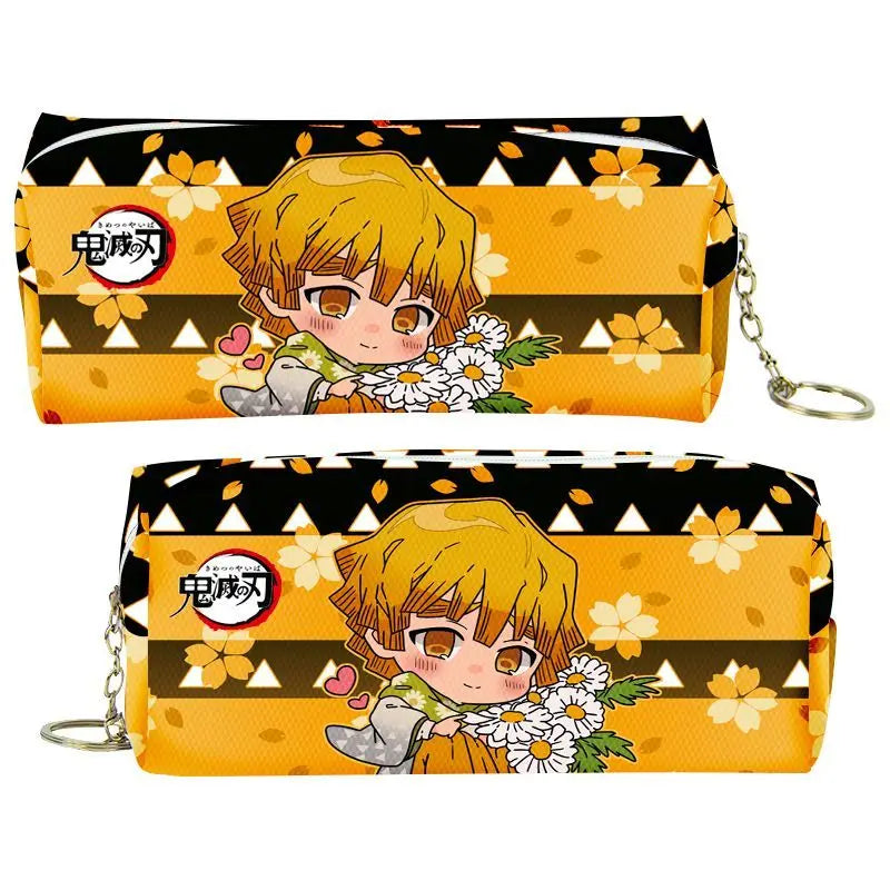Demon Slayer Cartoon Animation Pencil Case – Nezuko, Mitsuri, Butterfly Ninja