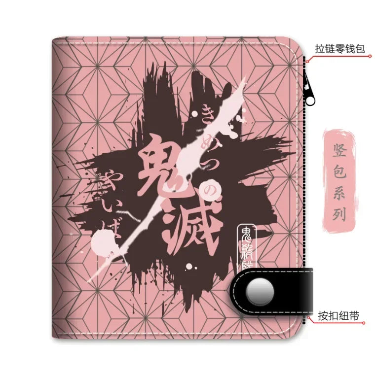 Portafoglio Demon Slayer – Tanjirou, Nezuko, Zenitsu, Inosuke & Shinobu