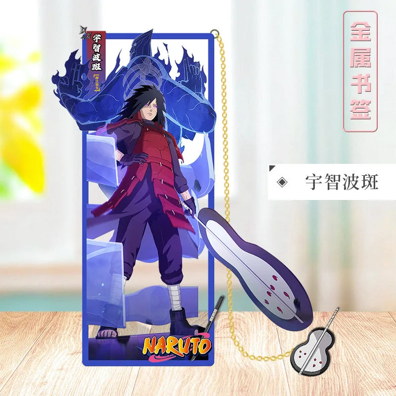 Segnalibro in Metallo Naruto – Design Geometrico | Accessorio da Collezione