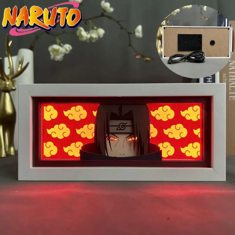 Lampada 3D Naruto – Akatsuki Night Light