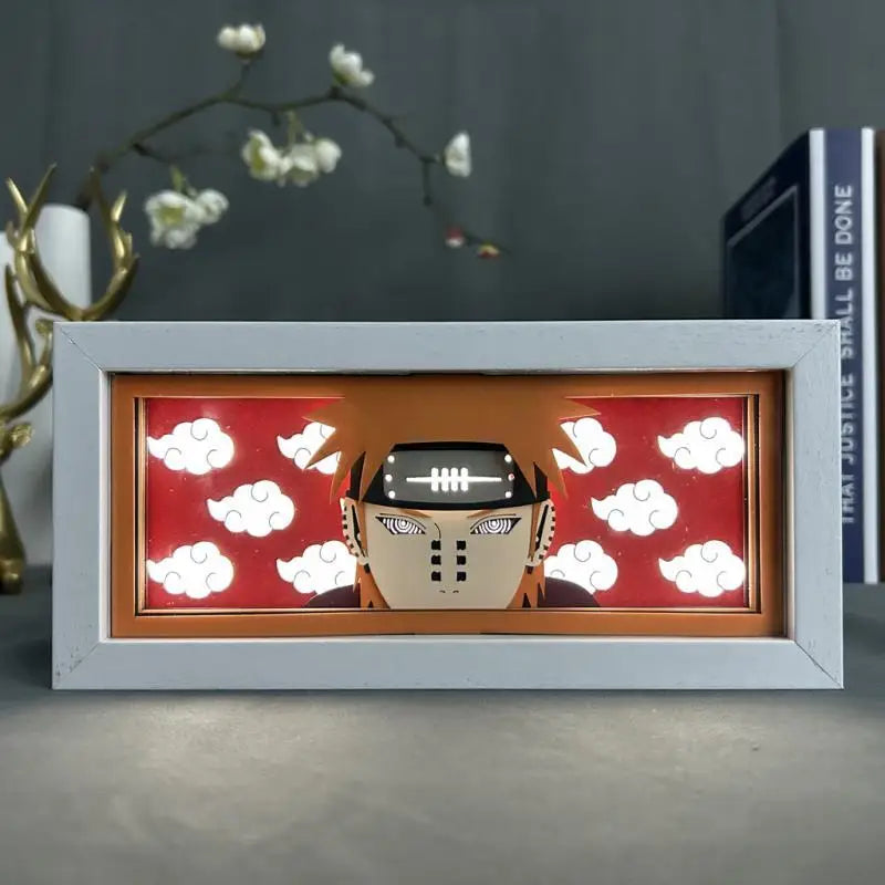 Lampada 3D Naruto – Akatsuki Night Light