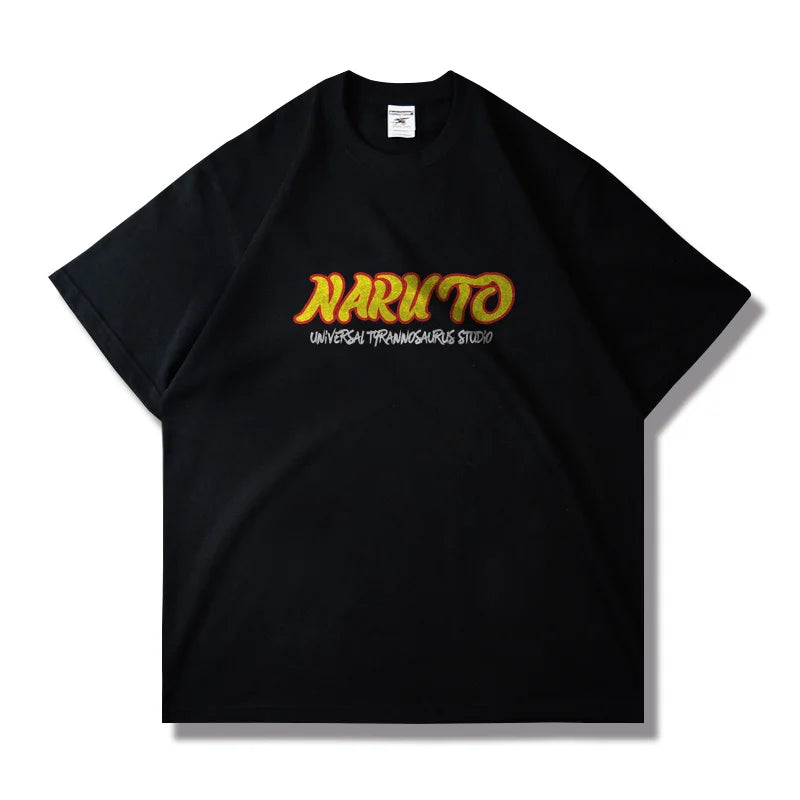T-Shirt Naruto Anime – Cotone Estivo Oversize