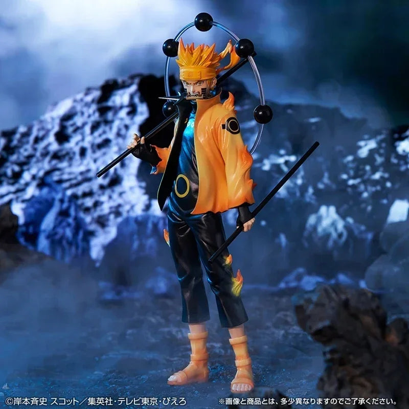 oys GiftsAction Figure Naruto Shippuden – Uchiha Sasuke 27cm | Collezione Bandai