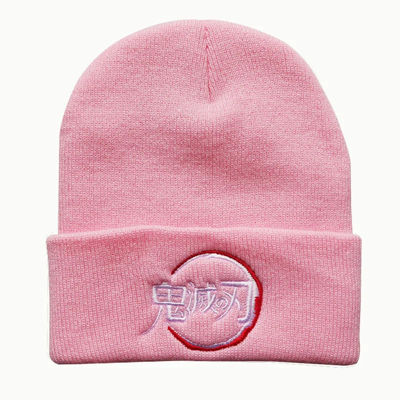 Anime Demon Slayer Knitted Hat – Cappello Unisex alla Moda