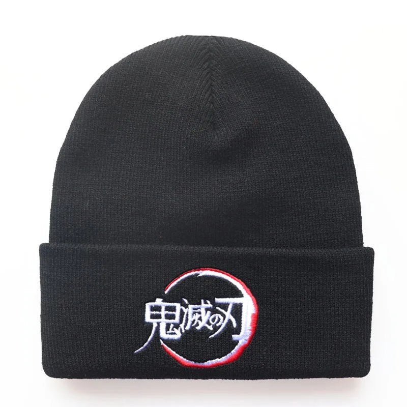 Anime Demon Slayer Knitted Hat – Cappello Unisex alla Moda