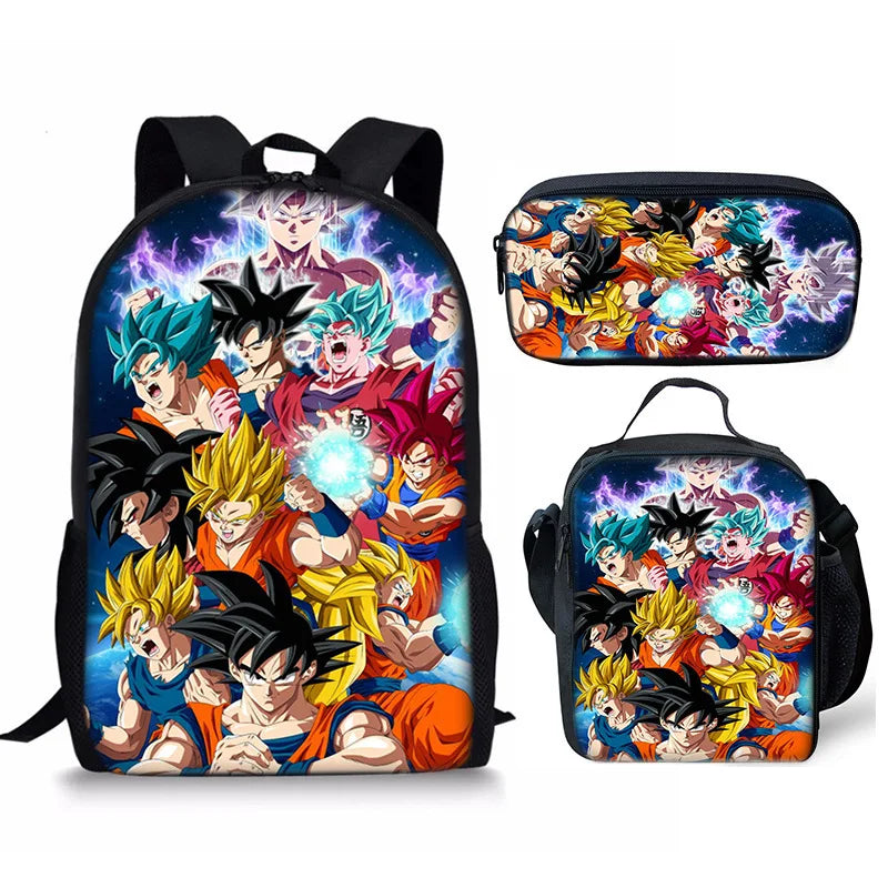 Dragon Ball – Zaino, Astuccio e Lunch Bag Set