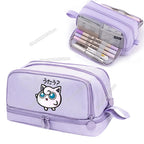 Anime Pokémon Student Pencilcase – Astuccio Cartoon Pikachu per Bambini e Ragazzi