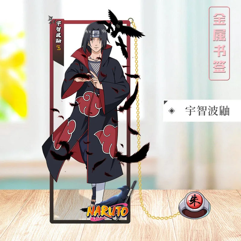 Segnalibro in Metallo Naruto – Design Geometrico | Accessorio da Collezione