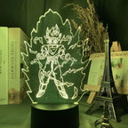 Lampada LED 3D Dragon Ball – Super Saiyan Goku
