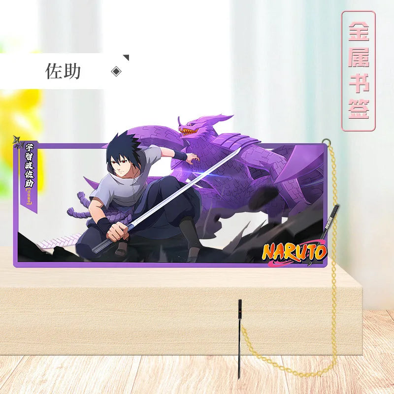 Segnalibro in Metallo Naruto – Design Geometrico | Accessorio da Collezione