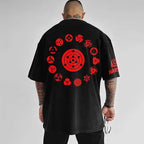 Naruto Summer T-shirt – Stile Giapponese, Stampa Unica