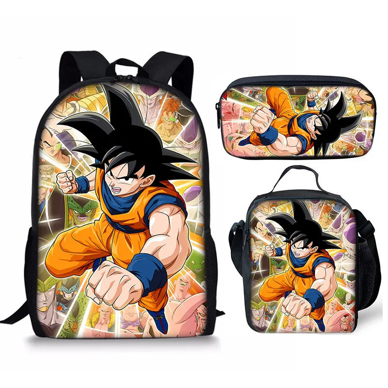 Dragon Ball – Zaino, Astuccio e Lunch Bag Set
