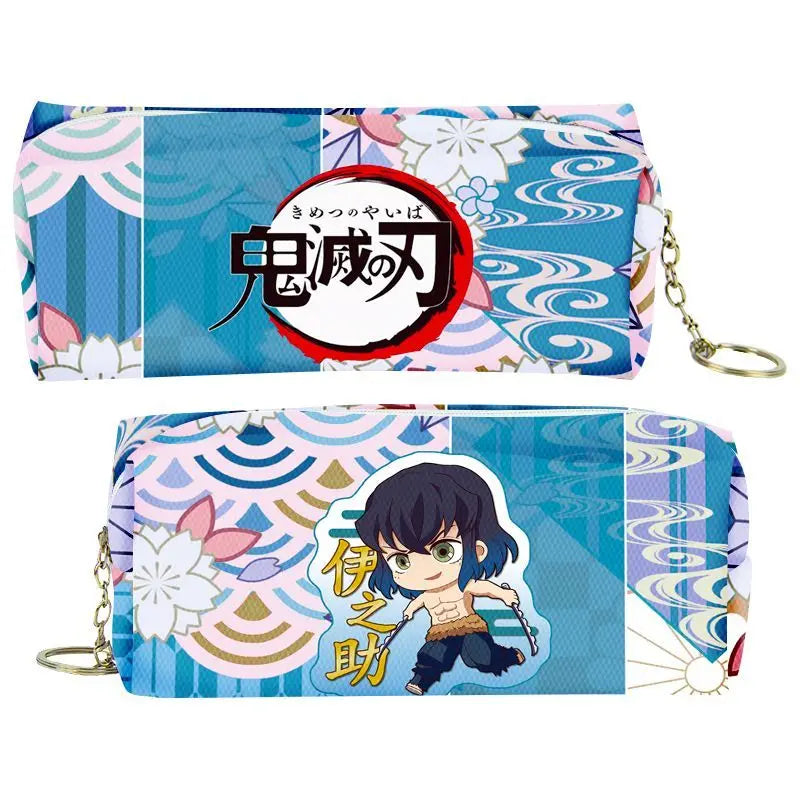 Demon Slayer Cartoon Animation Pencil Case – Nezuko, Mitsuri, Butterfly Ninja