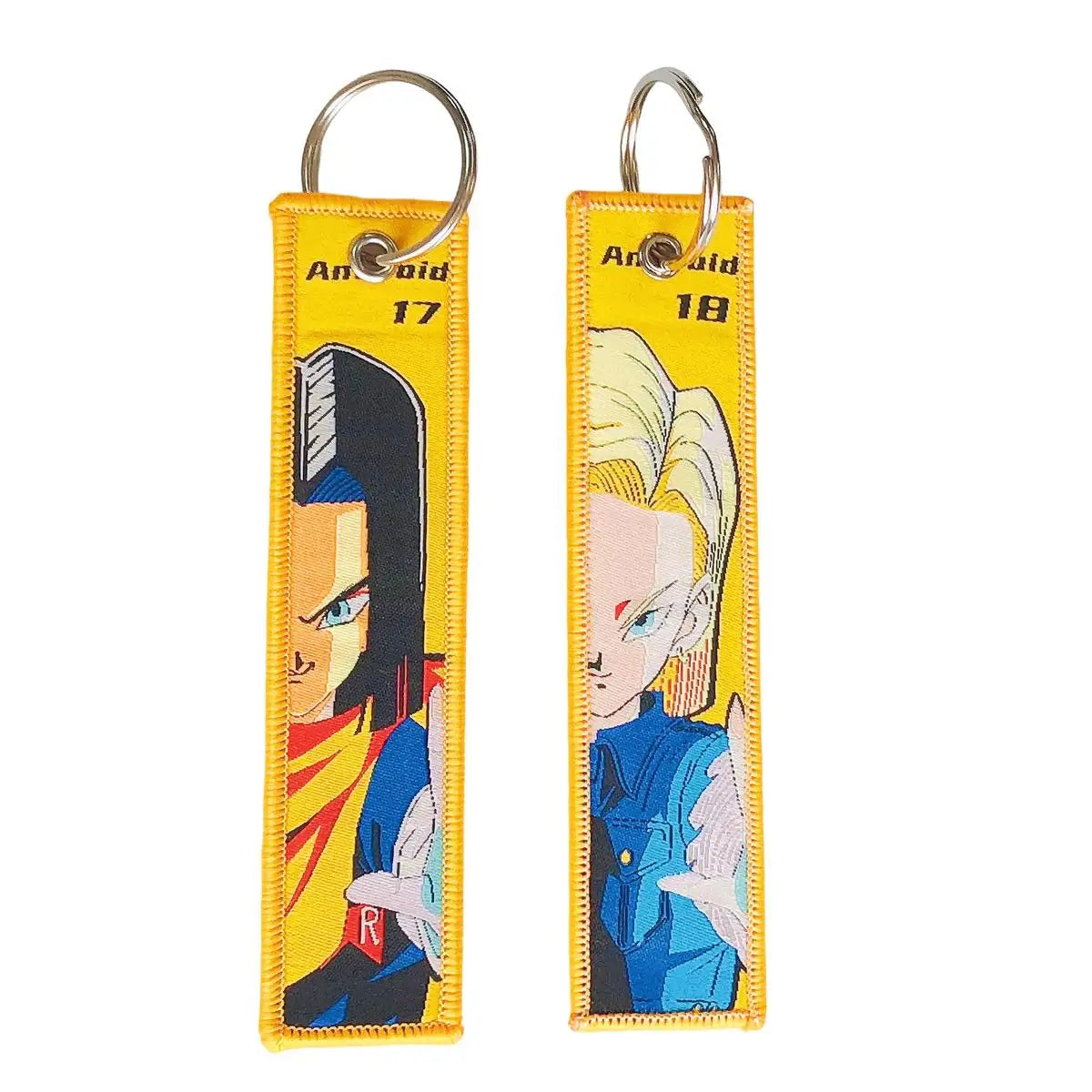 Portachiavi Dragon Ball Cartoon – Anime Embroidered Key Tag