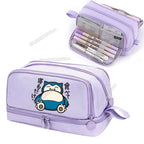 Anime Pokémon Student Pencilcase – Astuccio Cartoon Pikachu per Bambini e Ragazzi