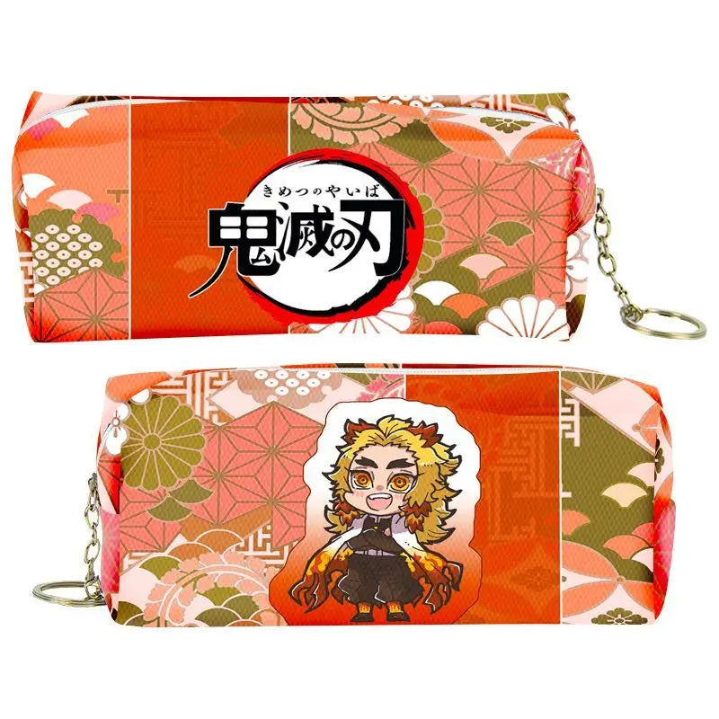 Demon Slayer Cartoon Animation Pencil Case – Nezuko, Mitsuri, Butterfly Ninja