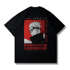 T-Shirt Naruto Anime – Cotone Estivo Oversize