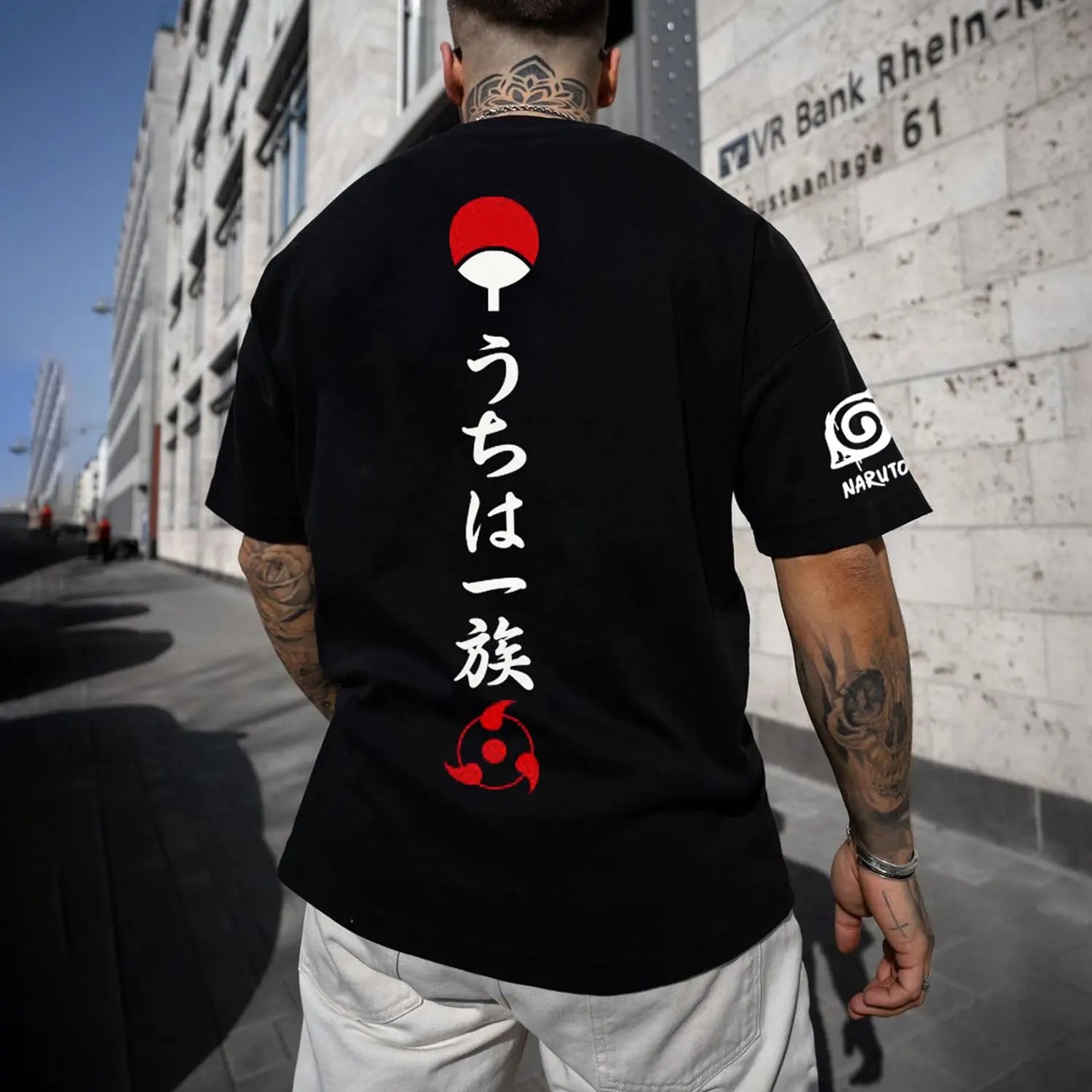 Naruto Summer T-shirt – Stile Giapponese, Stampa Unica
