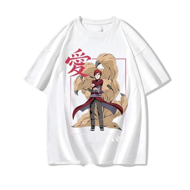 Naruto One Tail Column Force – T-shirt Estiva Unisex in Cotone
