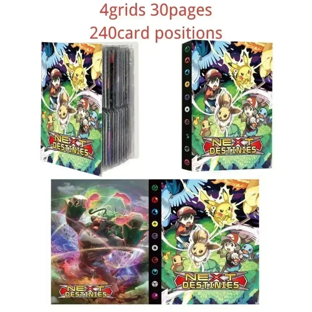 Pokemon 2024 Charizard & Mewtwo Card Holder Binder