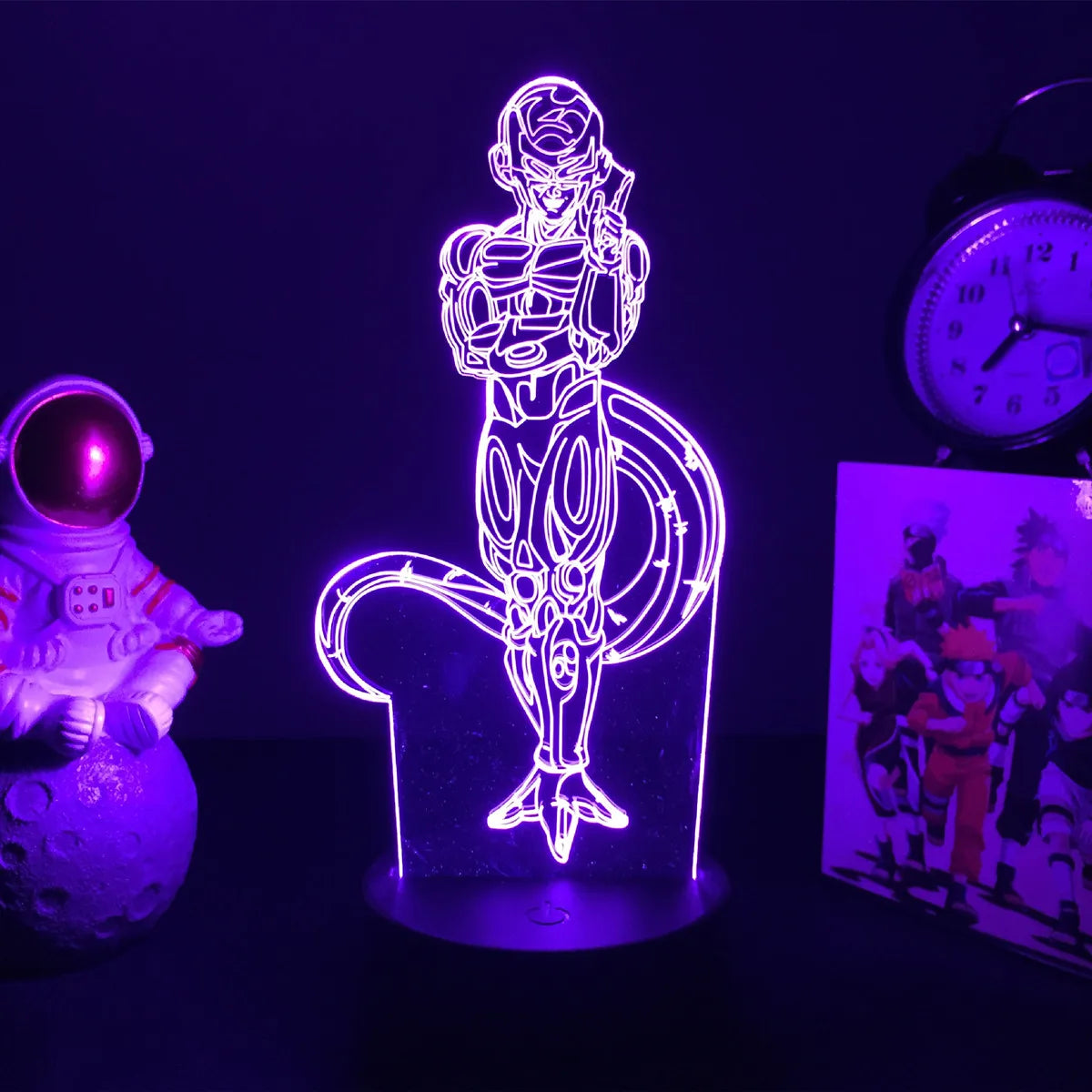 Lampada LED 3D Dragon Ball – Super Saiyan Goku