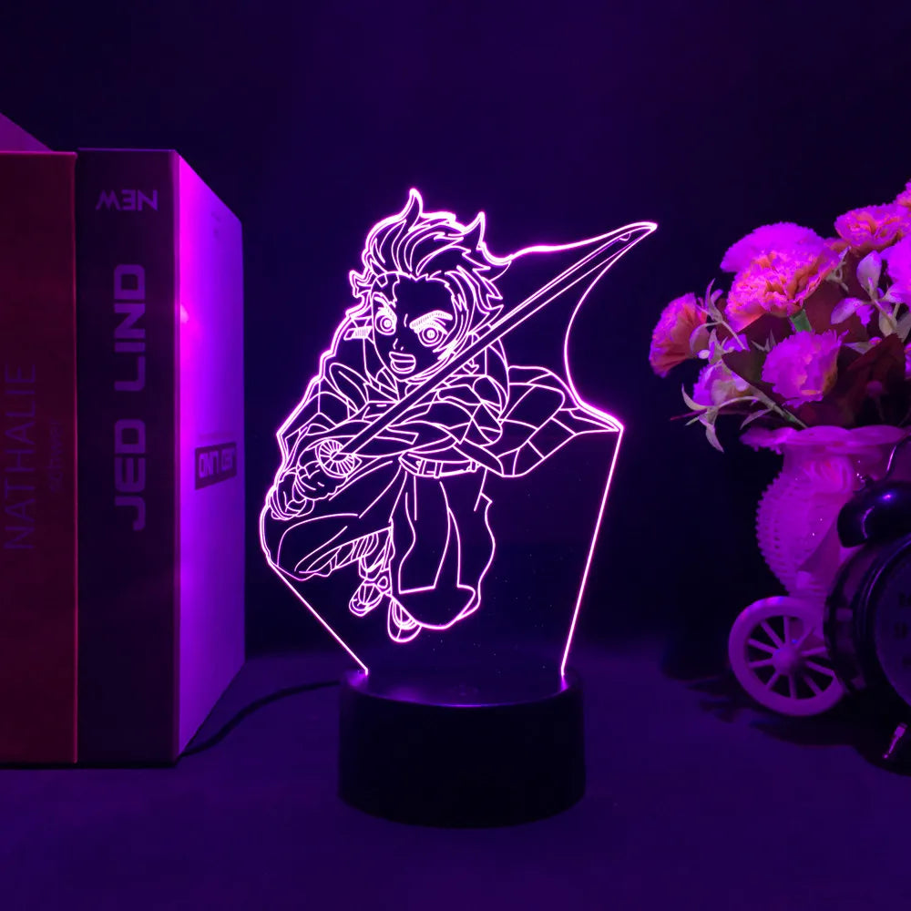 Demon Slayer – Lampada 3D LED Night Light Anime