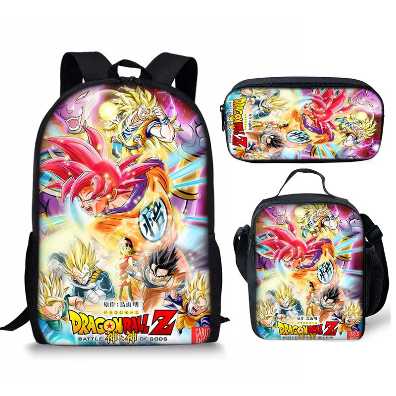 Dragon Ball – Zaino, Astuccio e Lunch Bag Set