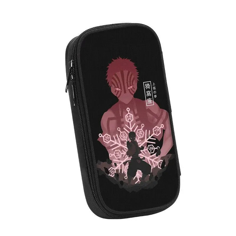 Demon Slayer Kamado Tanjirou Pencil Case – Grande Capacità, Kawaii Pen Pouch